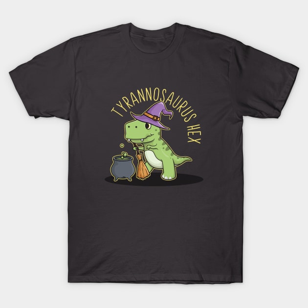 Tyrannosaurus Hex T-Shirt by NinthStreetShirts